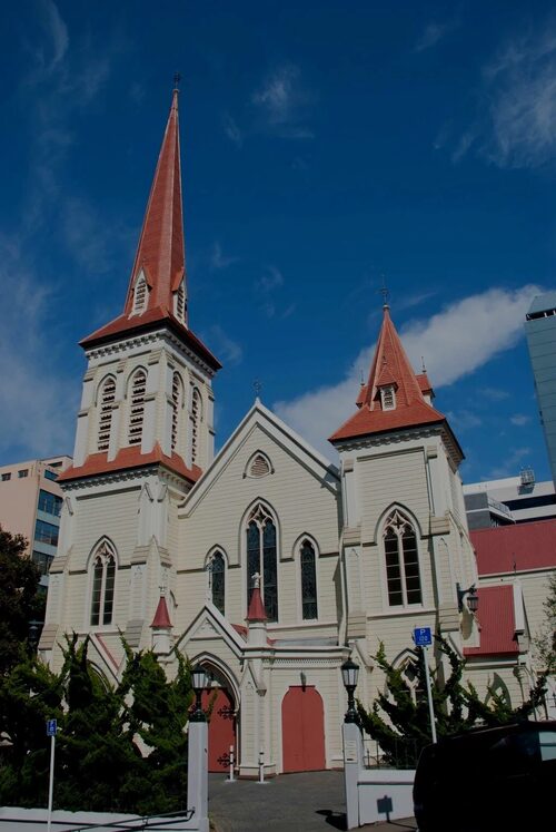 St John’s in the City church building in Wellington